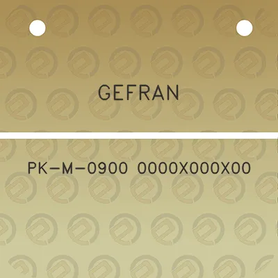 gefran-pk-m-0900-0000x000x00