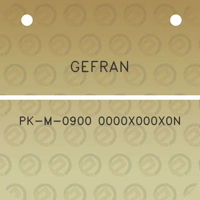 gefran-pk-m-0900-0000x000x0n