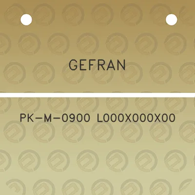 gefran-pk-m-0900-l000x000x00