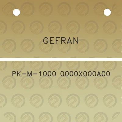 gefran-pk-m-1000-0000x000a00