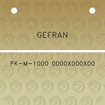 gefran-pk-m-1000-0000x000x00