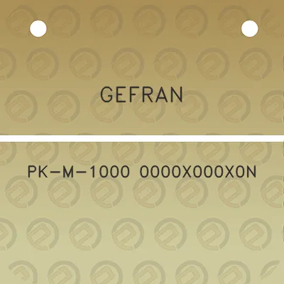 gefran-pk-m-1000-0000x000x0n