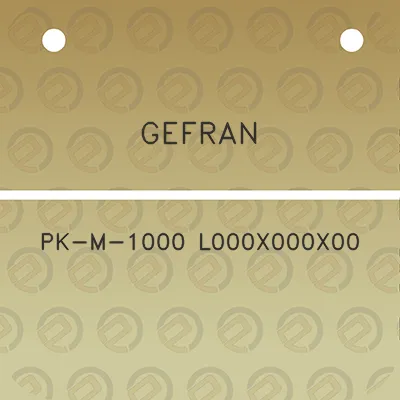 gefran-pk-m-1000-l000x000x00