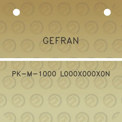 gefran-pk-m-1000-l000x000x0n