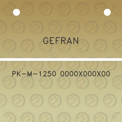 gefran-pk-m-1250-0000x000x00