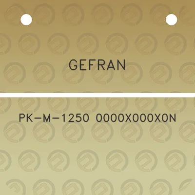 gefran-pk-m-1250-0000x000x0n