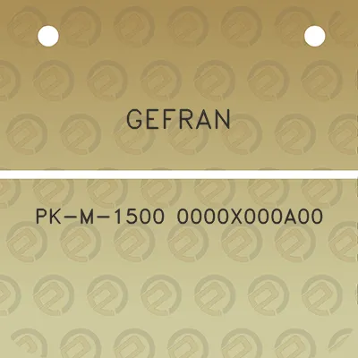 gefran-pk-m-1500-0000x000a00