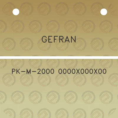 gefran-pk-m-2000-0000x000x00