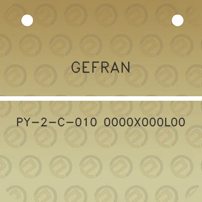 gefran-py-2-c-010-0000x000l00