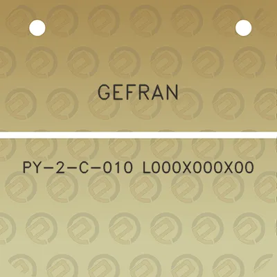 gefran-py-2-c-010-l000x000x00