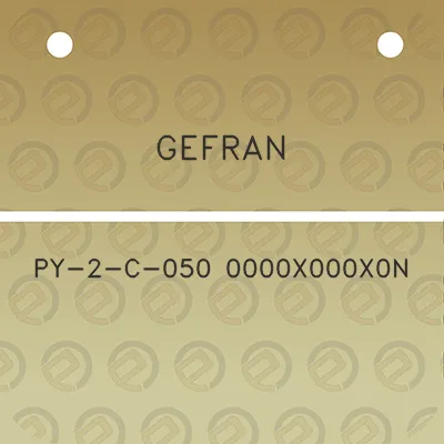 gefran-py-2-c-050-0000x000x0n