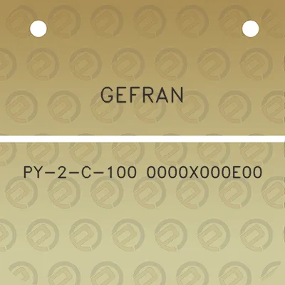 gefran-py-2-c-100-0000x000e00