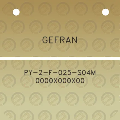 gefran-py-2-f-025-s04m-0000x000x00