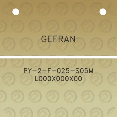 gefran-py-2-f-025-s05m-l000x000x00