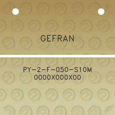 gefran-py-2-f-050-s10m-0000x000x00