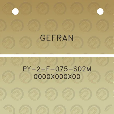 gefran-py-2-f-075-s02m-0000x000x00