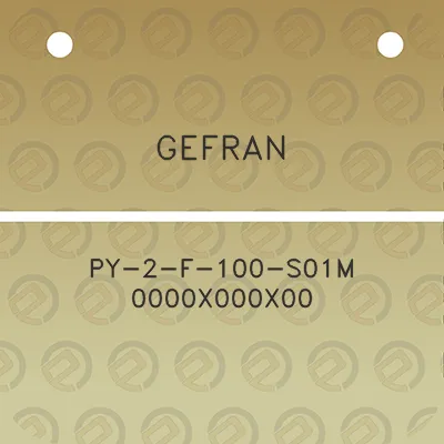 gefran-py-2-f-100-s01m-0000x000x00