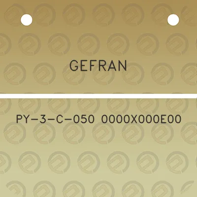 gefran-py-3-c-050-0000x000e00