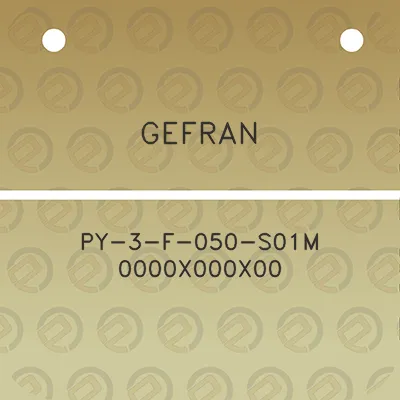 gefran-py-3-f-050-s01m-0000x000x00