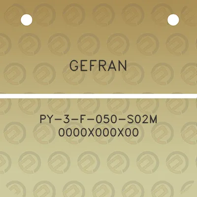 gefran-py-3-f-050-s02m-0000x000x00