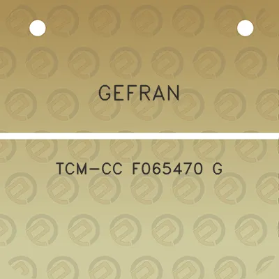 gefran-tcm-cc-f065470-g