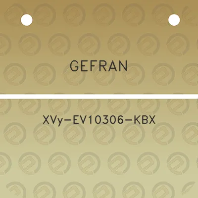 gefran-xvy-ev10306-kbx