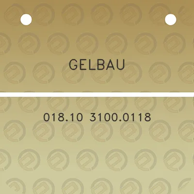 gelbau-01810-31000118