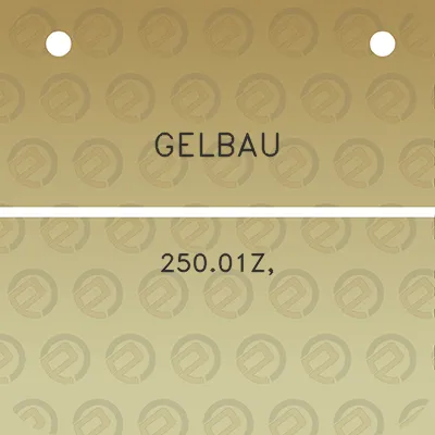 gelbau-25001z