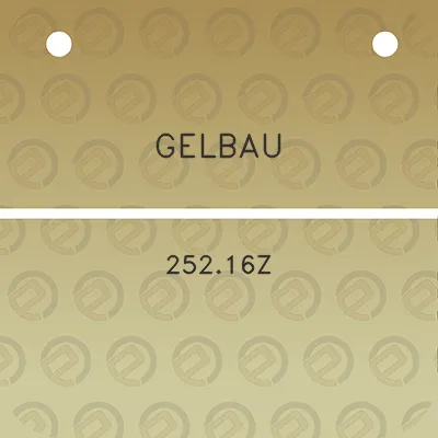 gelbau-25216z