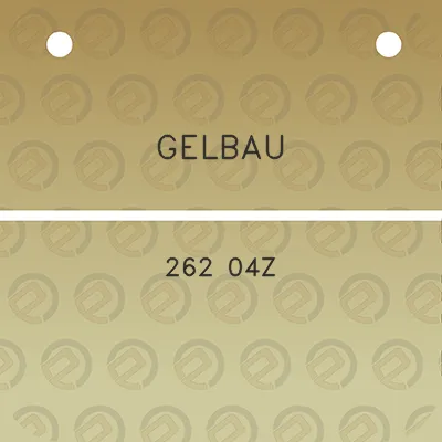 gelbau-262-04z