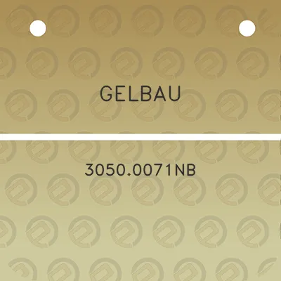 gelbau-30500071nb