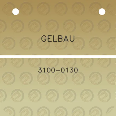 gelbau-3100-0130