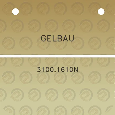 gelbau-31001610n