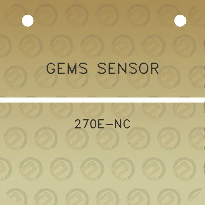 gems-sensor-270e-nc