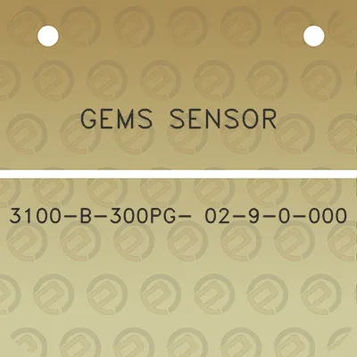 gems-sensor-3100-b-300pg-02-9-0-000