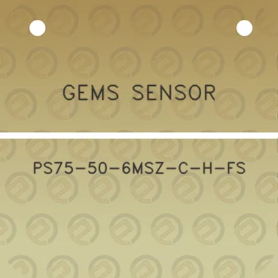 gems-sensor-ps75-50-6msz-c-h-fs