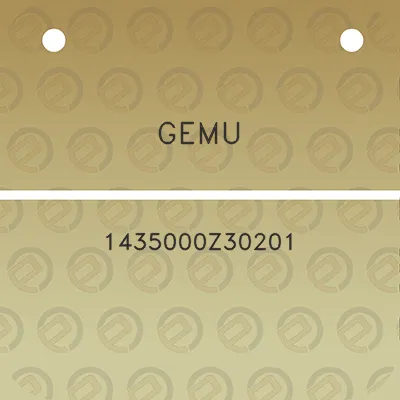 gemu-1435000z30201