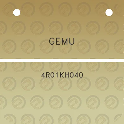 gemu-4r01kh040