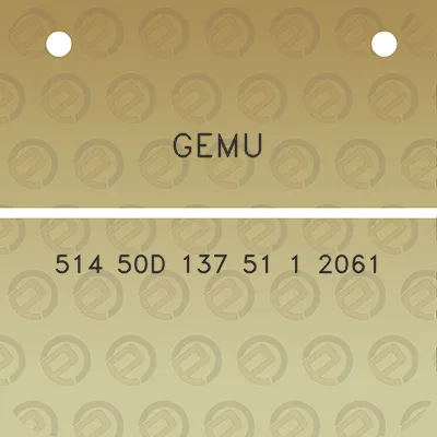 gemu-514-50d-137-51-1-2061