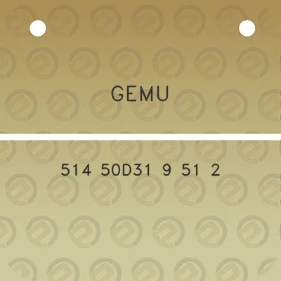 gemu-514-50d31-9-51-2