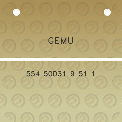 gemu-554-50d31-9-51-1