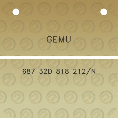 gemu-687-32d-818-212n