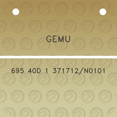 gemu-695-40d-1-371712n0101