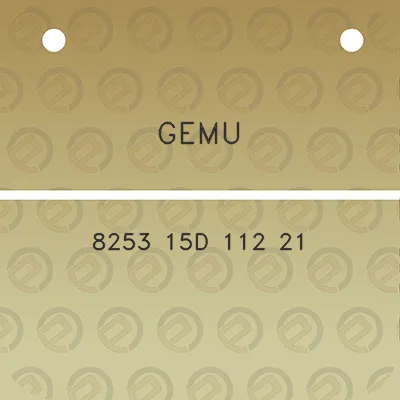 gemu-8253-15d-112-21