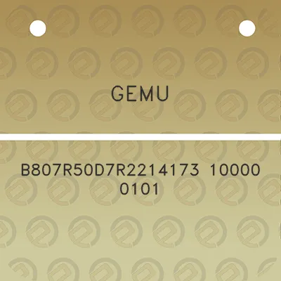 gemu-b807r50d7r2214173-10000-0101