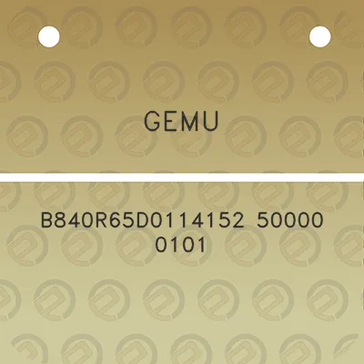 gemu-b840r65d0114152-50000-0101