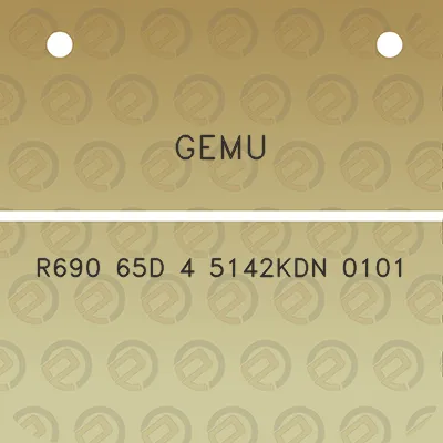 gemu-r690-65d-4-5142kdn-0101