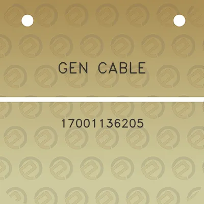 gen-cable-17001136205