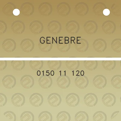 genebre-0150-11-120