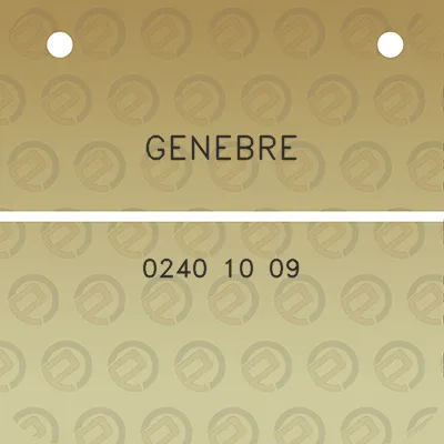 genebre-0240-10-09